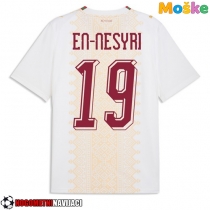 Moške Nogometnih dresov Maroko Youssef En-Nesyri #19 Gostujoči SP 2026 Kratki rokavi